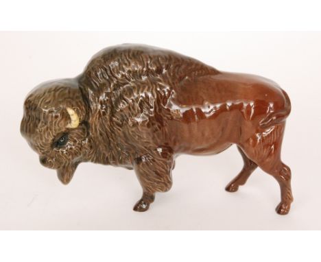 A Beswick Bison model 1019, oval mark