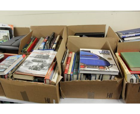 Extensive collection of automotive and transport interest reference books, to include 'Blue Light Models' - Adrian Levano', '