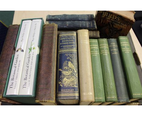 Collection of books, to include The Botanical Garden, Phillips and Rix, together with Modern Farming 1950, three volumes, Bri