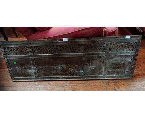 19thC carved panel.