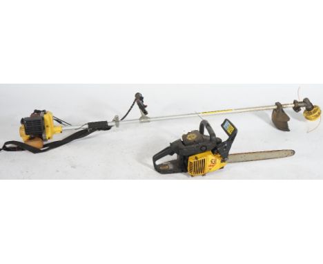 ‘MCCULLOCH SUPER MAC 26’ PETROL GRASS TRIMER (2)And a Maccat 839 chainsawThese are sold as seen&nbsp;