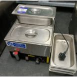Buffalo S047-03 Stainless Steel Table Top Bain Marie