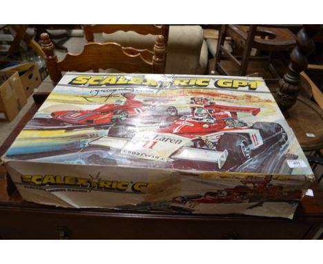 A Scalextric set sold as collectors item