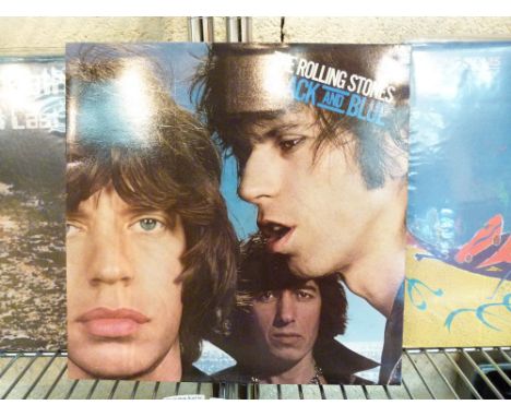 ROLLING STONES BLACK & BLUE. Rolling Stones Black & Blue album in good condition CHN 59106