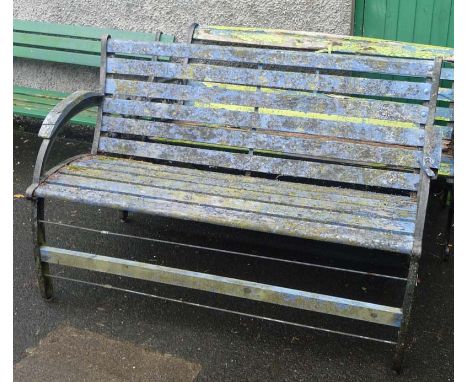 A garden bench