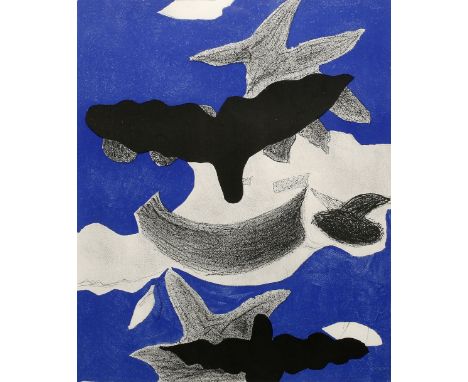 George Braque (1882-1963) 'LO3 - Flying Bird' 27/75, signed and numbered in pencil (in the margin) lithograph 29.5cm x 24cm. 