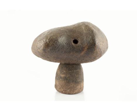 Ruth Duckworth (1919-2009) Sculptural Form impressed potter's seal 23.5cm across, 23.5cm across.