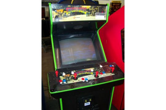 Sunset Riders Classic Arcade Game Konami Item Is In Used Condition