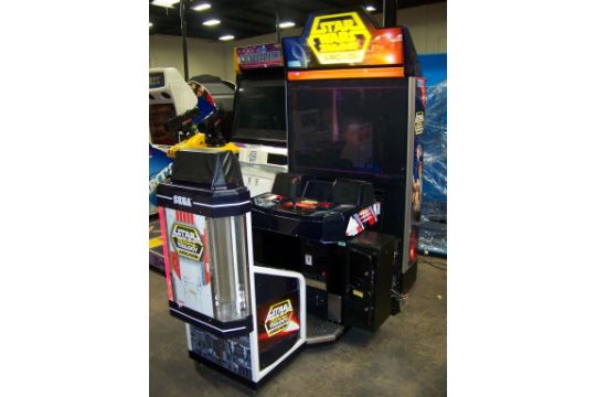 Star Wars Trilogy Deluxe 50 Sega Arcade Game Item Is In Used