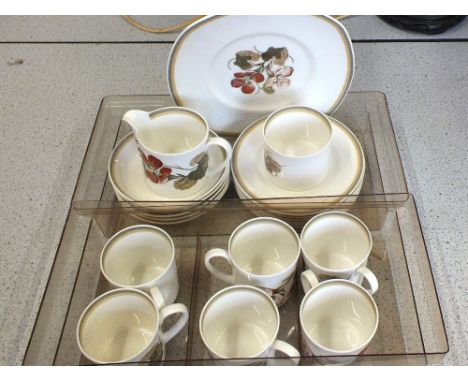 A Susie Cooper Nasturtium part tea set