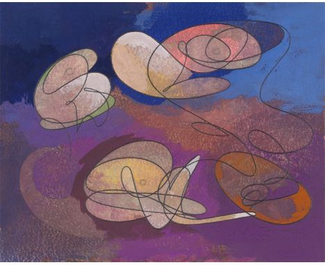 (See English version below)Theodor Werner (Jettenburg/Württemberg 1886 – 1969 München). Ohne Titel. 1944Pastell und Bleistift