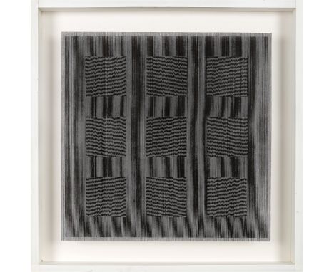 (See English version below)Ludwig Wilding (Grünstadt/Pfalz 1927 – 2010 Buchholz/Nordheide). Ohne Titel. 1973Objekt mit Schein