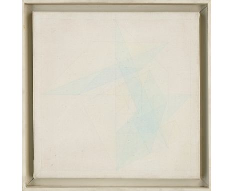 (See English version below)Karel Novosad (Prag 1944 – 2008 Hamburg). Ohne Titel. 1977/78Acryl auf Nessel. Im Künstlerrahmen. 
