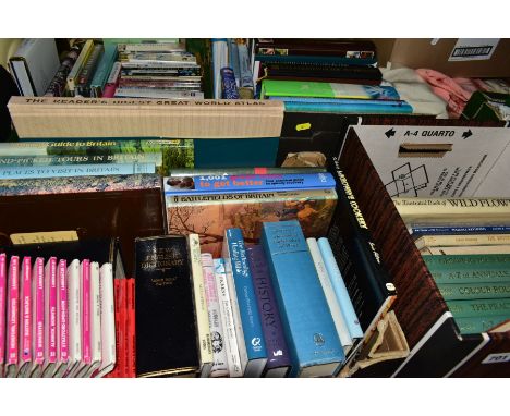BOOKS &amp; DVDs, approximately sixty titles to include Gardening, Food, History, Health, British Guides and Ordnance Survey 