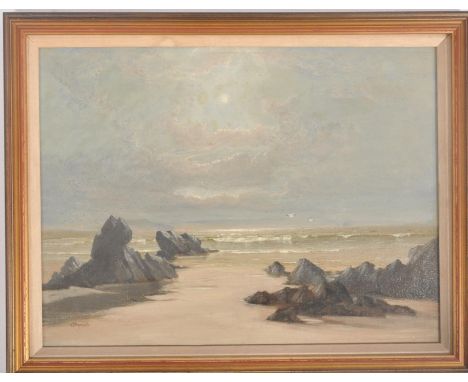 George Watson (British school 1856-c1937) - An late 19th century / early 20th century oil on canvas painting depicting a stor