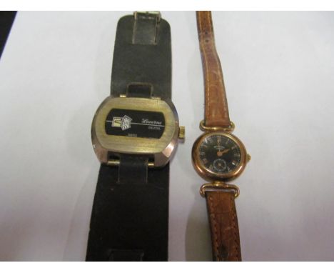 A Rotary watch and a Lucerne digital watch