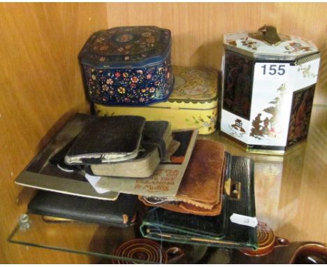 A geometry set (i.c), sewing kits, Gillette Postcards advertising photo