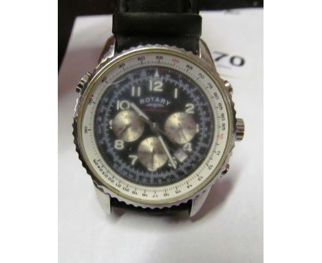 A Rotary Chronospeed Chronometer watch (misty glass)