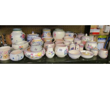 Various Poole pottery (slightly a/f)