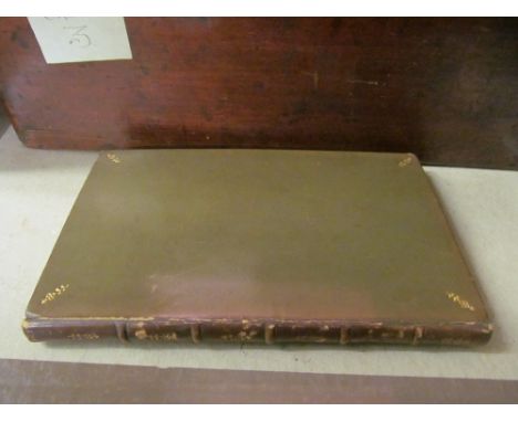 A Brighton Guide Book 1794 (calf leather (?) binding)
