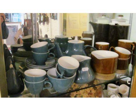 Two part Poole Pottery coffee sets