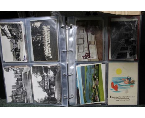 A BOX OF PRINTED COLLECTORS' EPHEMERA to include; postcards, first day covers, cigarette cards, etc. 