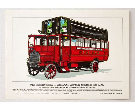 Original vintage limited edition lithograph poster, printed in edition of 2,000, this copy is number 2. Features a double dec