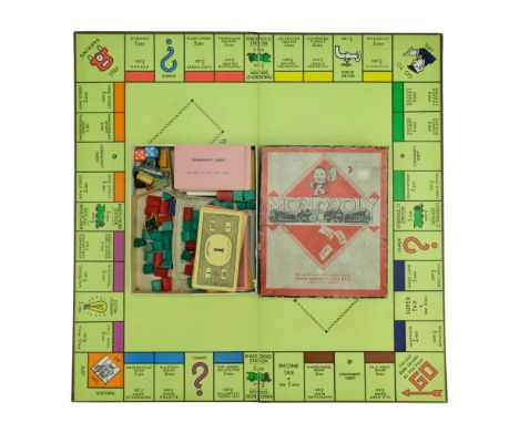 An early-to-mid 20th Century Monopoly set 