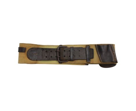 A Second World War Imperial Japanese Army officer's sword belt