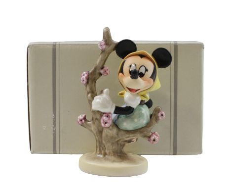 A boxed Goebel Hummel Minnie Mouse, 10 cm