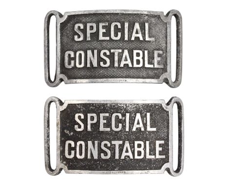 Two mid 20th Century Police Special Constable armbands