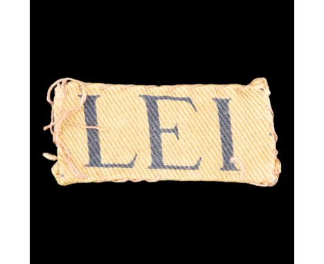 A Leicester Home Guard Division patch
