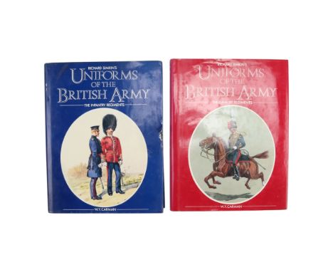William Young Carman, Richard Simkins (illus), "Uniforms of The British Army", 2 vols, Exeter, Webb &amp; Bower, 1982