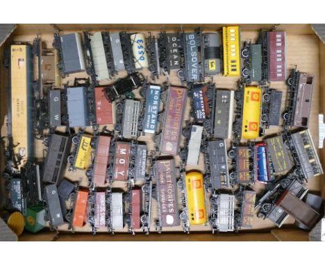 Selection of Hornby and Rivarossi OO Gauge Freight Carriages to include 'Shell', 'Esso' and 'Agip' Tankers amongst others. Un