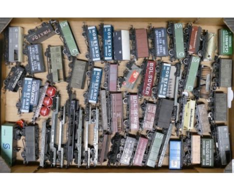 Selection of Hornby and Dapol OO Gauge Freight Carriages to include 'Bolsover' and 'Anthracite' Wagons amongst others. Unchec