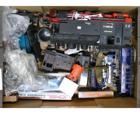 Selection of unboxed Locomotives to include Newqida 2-6-2 American Locomotive G Gauge, Bachmann On30 Hawthorne Village 4 incl