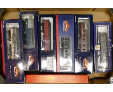 Selection of boxed Hornby and Bachmann OO Gauge Carriages to include 'Inter City' and British Rail 'Newspapers' amongst other