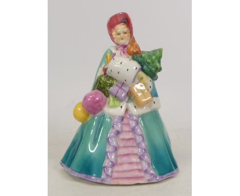 Early Royal Worcester Figure, Noel modelled by Sybil V. Williarns  and Jasmine S. Bray. Height: 11.5cm