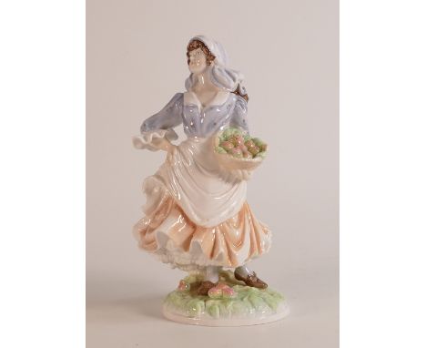 Royal Worcester Compton Woodhouse, Old Country Ways Rosie Picking Apples