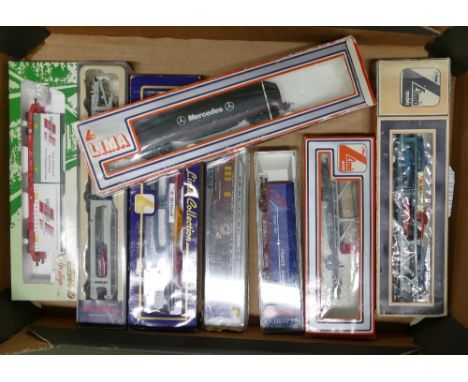 Selection of Lima and Electrotien OO Gauge Freight Wagons to include 'Motorail' and 'France-Wagons' amongst others. Unchecked