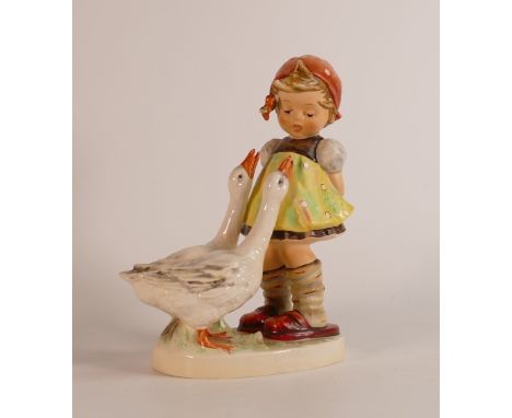Goebel M J Hummel Large Goose Girl Figure