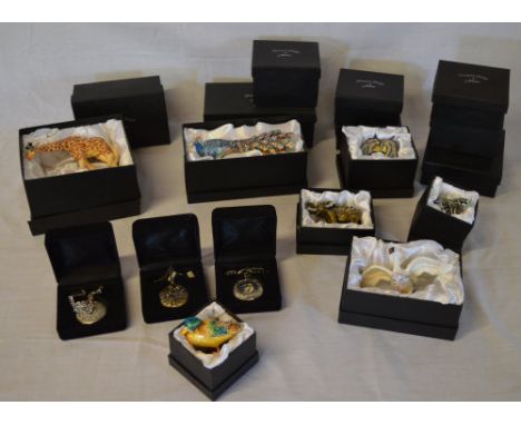 Ex shop stock - Quantity of Treasured Trinkets animal shaped trinket pots