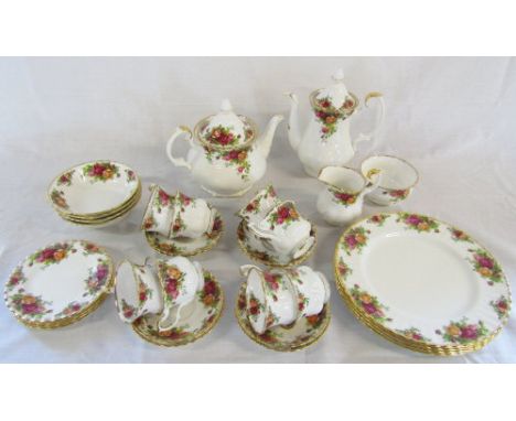 Royal Albert 'Old Country roses' part dinner/tea service approximately 32 pieces