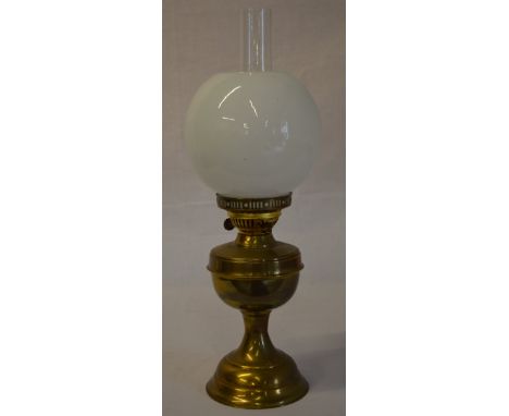 Brass oil lamp