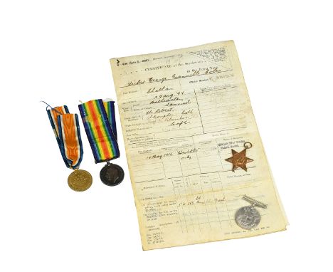 WW1 &amp; WW2 medals. British WW1 victory &amp; defence medals awarded to Victor George Granville Coles Sto 1. Royal Navy K.3