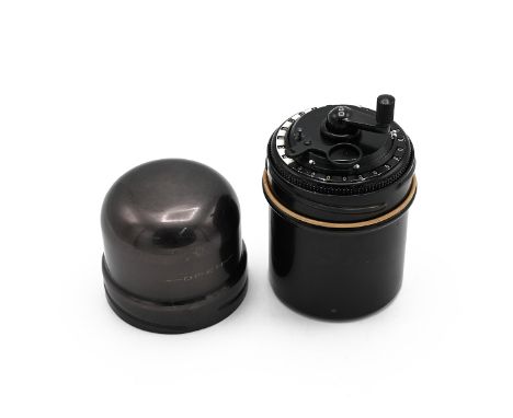 Vintage Curta Early Type II Calculator in case c1955. Serial No. 505166. Good working order. This has just been professionall