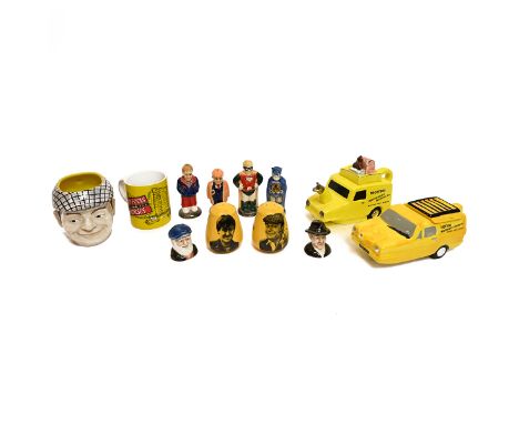 Only Fools &amp; Horses TV Ephemera : Quantity of Ceramic Salt &amp; Pepper sets, mugs and teapots.