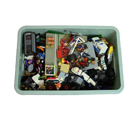 A large collection of vintage and modern Lego including various models, accessories and other items&nbsp;