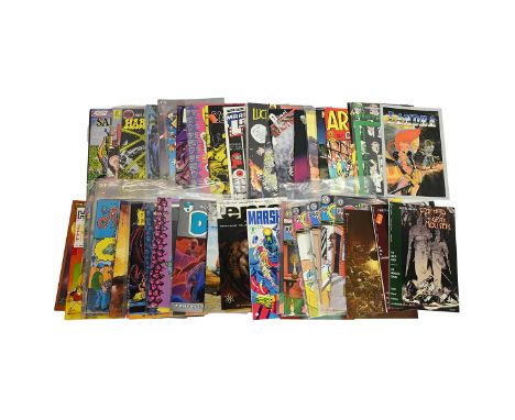 Quantity of mixed underground and independent comics. Titles include: Den, Cholly, Ferkin, Omaha, The Cartoon History of the 