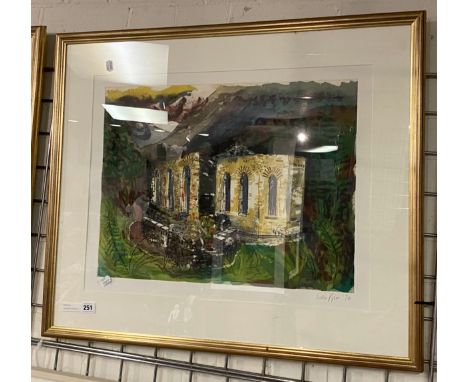 LUKE PIPER LITHOGRAPH 46CMS (H) X 59CMS (W) APPROX